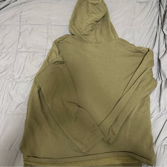 Women's Zara Oversized Hoodie in Army Green - Size Small - Picture 5 of 7